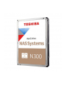 Dysk Toshiba N300 HDWG51EUZSVA 14TB 3,5'' 7200 512MB SATA III NAS BULK - nr 7