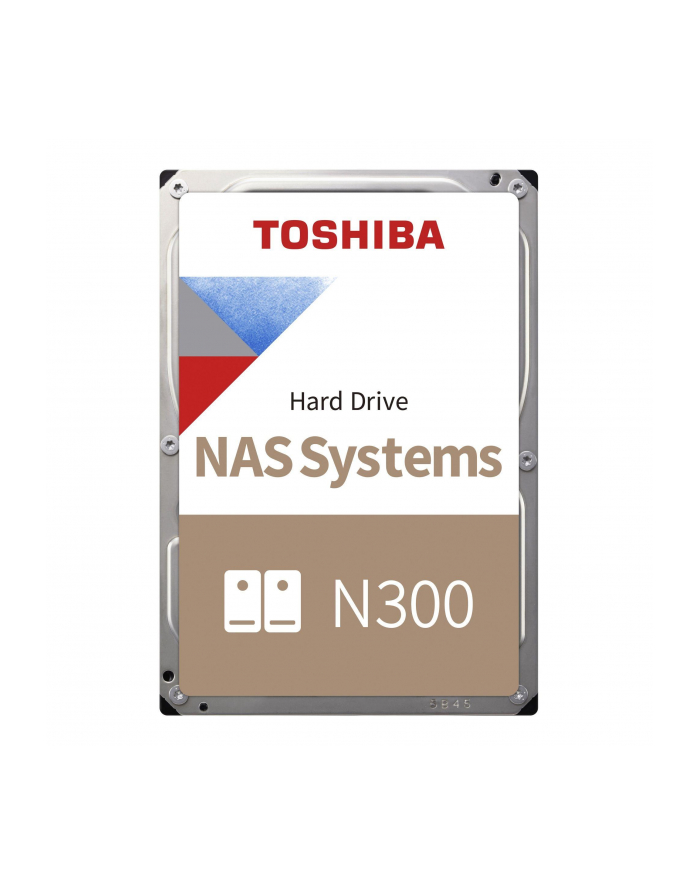 Dysk Toshiba N300 HDWG62AUZSVA 20TB 3,5'' 7200 512MB SATA III NAS BULK główny