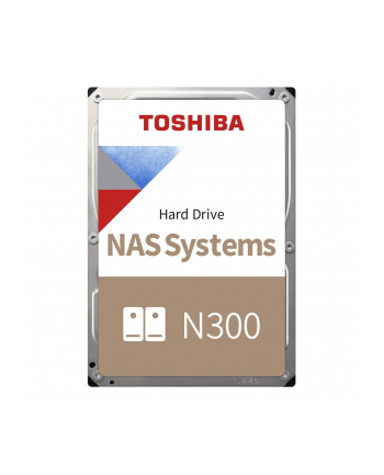 Dysk Toshiba N300 HDWG62CUZSVA 22TB 3,5'' 7200 512MB SATA III NAS BULK nr 1
