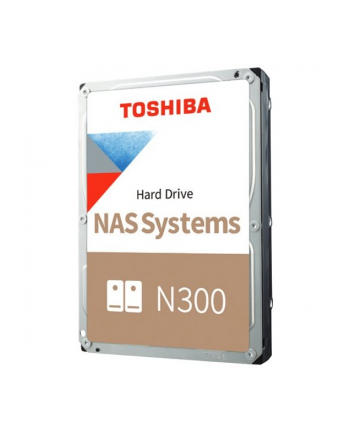 Dysk Toshiba N300 HDWG760EZSTA 6TB 3,5'' 7200 512MB SATA III NAS RETAIL