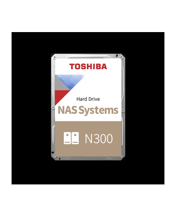 Dysk Toshiba N300 HDWG760EZSTA 6TB 3,5'' 7200 512MB SATA III NAS RETAIL