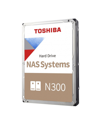 Dysk Toshiba N300 MN10ADA10TS 10TB 3,5'' 7200 512MB SATA III NAS BULK