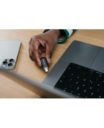 Pendrive Verbatim Plectra 64GB USB-C 3.0 Black nr 1