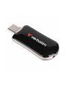 Pendrive Verbatim Plectra 128GB USB-C 3.0 Black - nr 1