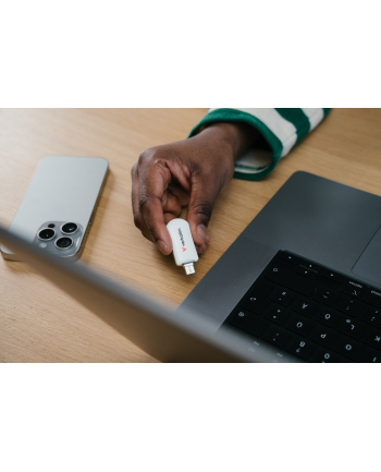 Pendrive Verbatim Plectra 128GB USB-C 3.0 White nr 1