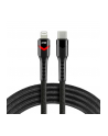 Kabel USB-C -> Lightning everActive CBB-1CIR 1m 27W RGB LED czarny - nr 1