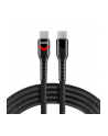 Kabel USB-C -> USB-C everActive CBB-2PDRS 2m 240W RGB LED czarny - nr 1