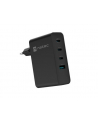 Ładowarka sieciowa, Ładowarka do laptopów Natec Ribera Gan 3x USB-C + 1x USB-A 100W Czarna - nr 9