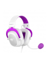Słuchawki gamingowe Havit H2002d biały/fioletowy - nr 2