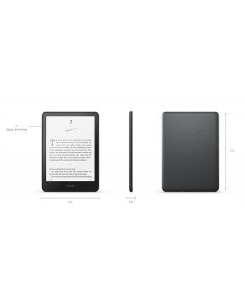 Ebook New Kindle PaperBIAŁY (12th Generation) - 2024 release 7” glare-free 32GB Wi-Fi Wireless charging (Without Lockscreen Ads) Raspberry nr 1