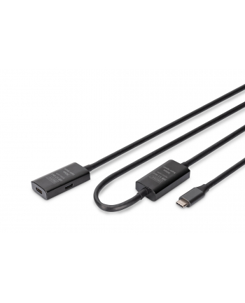 digitus Kabel przedłużający aktywny USB-C - USB-C, USB 3.2 Gen1, 5Gbps, 10m