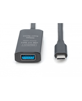 digitus Kabel przedłużający aktywny USB-C - USB-A, USB 3.2 5Gbps, 10m