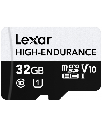 lexar Karta microSD 32GB C10 A1 U1 V10 100/30MB/s CL10 adapter