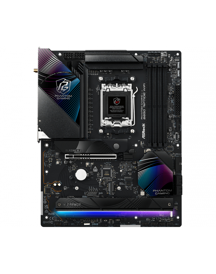 asrock Płyta główna B850 Phantom Gaming Riptide WiFi AM5 4DDR5 ATX główny