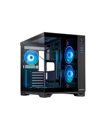 Obudowa Chieftec VISIO GM-30B-TG-OP ATX ARGB bez zasilacza z oknem czarna nr 1