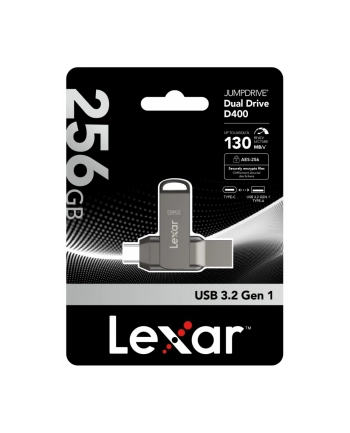 lexar Pendrive Dual Drive D400 256GB USB-C/A 3.1 130MB/s nr 1