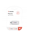 Pendrive Verbatim Plectra 64GB USB-C 3.0 White - nr 24