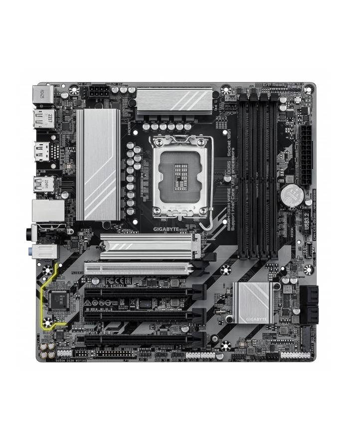  Płyta Gigabyte B860M DS3H WIFI6E /B860/DDR5/SATA3/M.2/USB3.2/WiFi/BT/PCIe5.0/s.1851/M-ATX główny