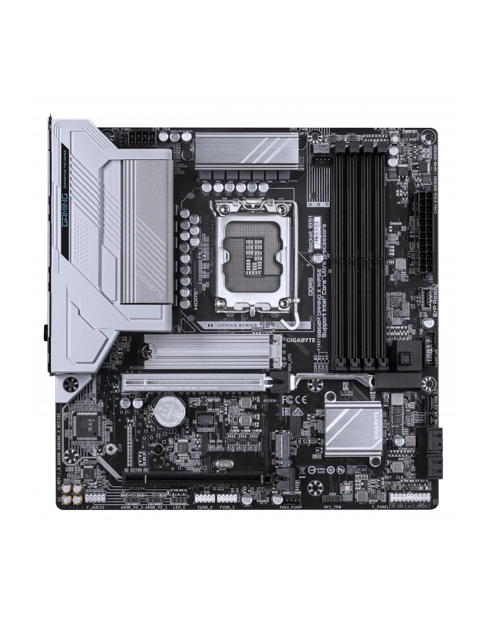  Płyta Gigabyte B860M GAMING X WIFI6E /B860/DDR5/SATA3/M.2/USB4/WiFi/BT/PCIe5.0/s.1851/M-ATX główny