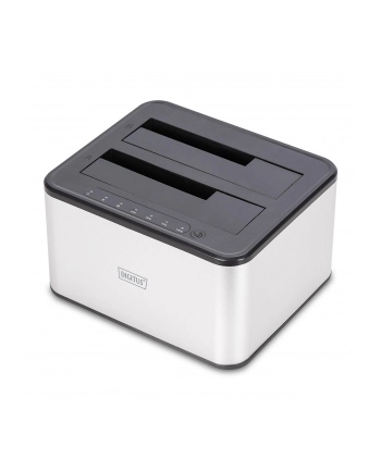Stacja dokująca DIGITUS USB 3.0 Super Speed do 2x SSD/HDD 2.5/3.5''SATA III max. 2x20TB z funkcją klonowania