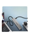 axagon HMC-7HX2 Wieloportovy hub USB 7in1, 5Gbps, 2x USB-A, 1x USB-C, 2x HDMI 4K/60Hz, GLAN, PD 100W, 15cm USB-C kabel - nr 30