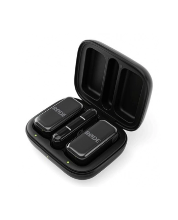 RODE Wireless Micro - 2-kanałowy cyfrowy system bezprzewodowy (USB-C, Czarny)