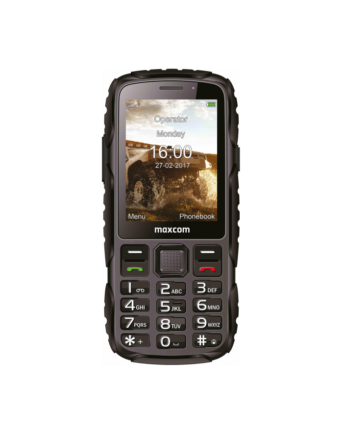 Telefon MaxCom MM 920L Strong czarny główny