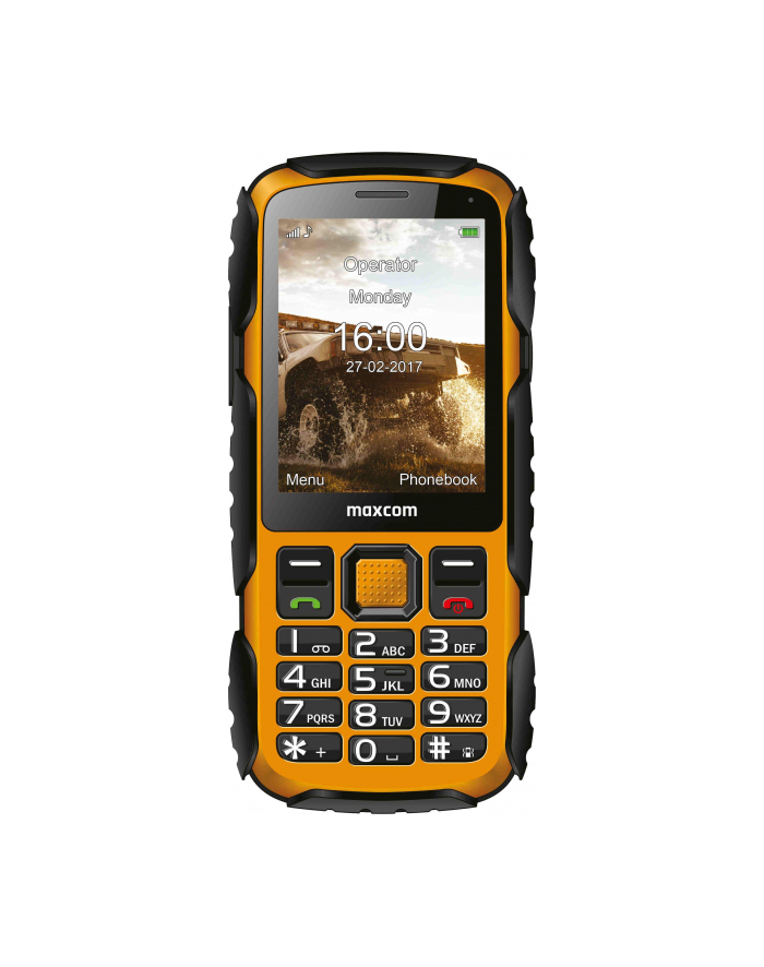 Telefon MaxCom MM 920L Strong żółty główny