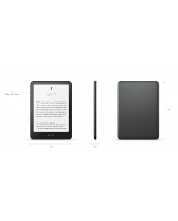 Ebook New Kindle PaperBIAŁY (12th Generation) - 2024 release 7” glare-free 32GB Wi-Fi Wireless charging (Without Lockscreen Ads) Raspberry nr 1