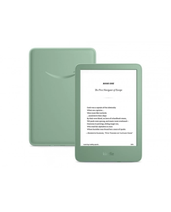 Ebook New Kindle (11th Generation) - 2024 release 6” glare-free 16GB Wi-Fi (Ad-supported) Matcha nr 1