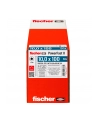 fischer wood construction screw PowerFast II 10.0x100 flat head TX (50 pieces, partial thread, galvanized) - nr 9