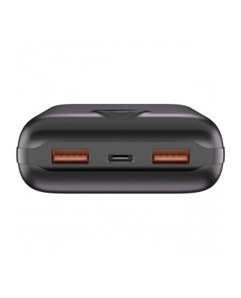 goobay Power Bank Compact 20,000 mAh (black, 20 Ah, 1x USB-A, 1x USB-C, Power Delivery, Quick Charge) nr 2