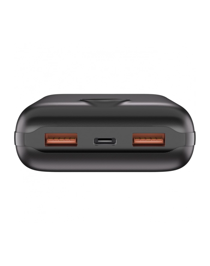 goobay Power Bank Compact 20,000 mAh (black, 20 Ah, 1x USB-A, 1x USB-C, Power Delivery, Quick Charge) główny
