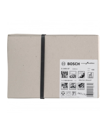 bosch powertools Bosch sabre saw blade S 3456 XF Progressor for Wood and Metal, 100 pieces (length 200 mm) nr 1