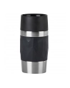 Emsa TRAVEL MUG Compact thermal mug (black/stainless steel, 0.3 liters, screw cap) - nr 7
