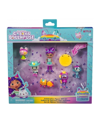 spinmaster Spin Master Gabby's Dollhouse - Party Figures Gift Set, Toy Figure