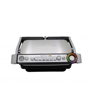 Tefal Optigrill + Snacking ' Baking GC714D, contact grill (silver/black, 2000 watts)