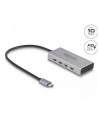 DeLOCK DeLock USB 10 Gbps USB Type-C Hub with 4 x USB Type-C + 1 x USB Type-C PD 85 Watt, USB hub (gray) - nr 10