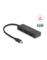 DeLOCK USB-C > 3x HDMI Splitter MST 4K 60Hz (black, 15cm) - nr 4