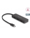 DeLOCK USB-C > 3x HDMI Splitter MST 4K 60Hz (black, 15cm) - nr 7