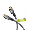 goobay Plus High-Speed HDMI Cable with Ethernet, 4K @ 60Hz (gray, 10 meters) - nr 1