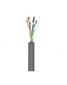 goobay network cable Cat.6, U/UTP (grey, 100 meters, flexible) - nr 3