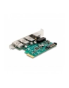 DeLOCK PCI Express x1 card to 3 x USB 5 Gbps Type-A socket + 1 x Gigabit LAN, Controller - nr 9
