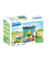 PLAYMOBIL 71690 Junior: Animal boarding house with feeder, construction toy - nr 1
