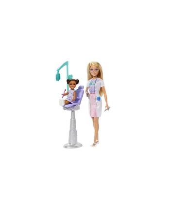Lalka Barbie Dentystka JCR74 MATTEL nr 2