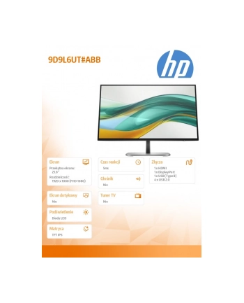 hp inc. Monitor S5 Pro 524pf FHD MNTR         9D9L6UT#ABB