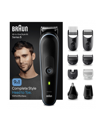 Braun All-in-One Style Kit MGK5411, hair clipper (blue)