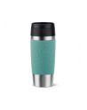 Emsa TRAVEL MUG Classic thermal mug (petrol/stainless steel, 0.36 liters) - nr 14