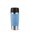 Emsa TRAVEL MUG Waves thermal mug (light blue/stainless steel, 0.36 liters) - nr 9
