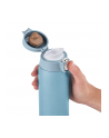 Emsa TRAVEL MUG light thermal mug (light blue, 0.4 liters, flip lid) - nr 19